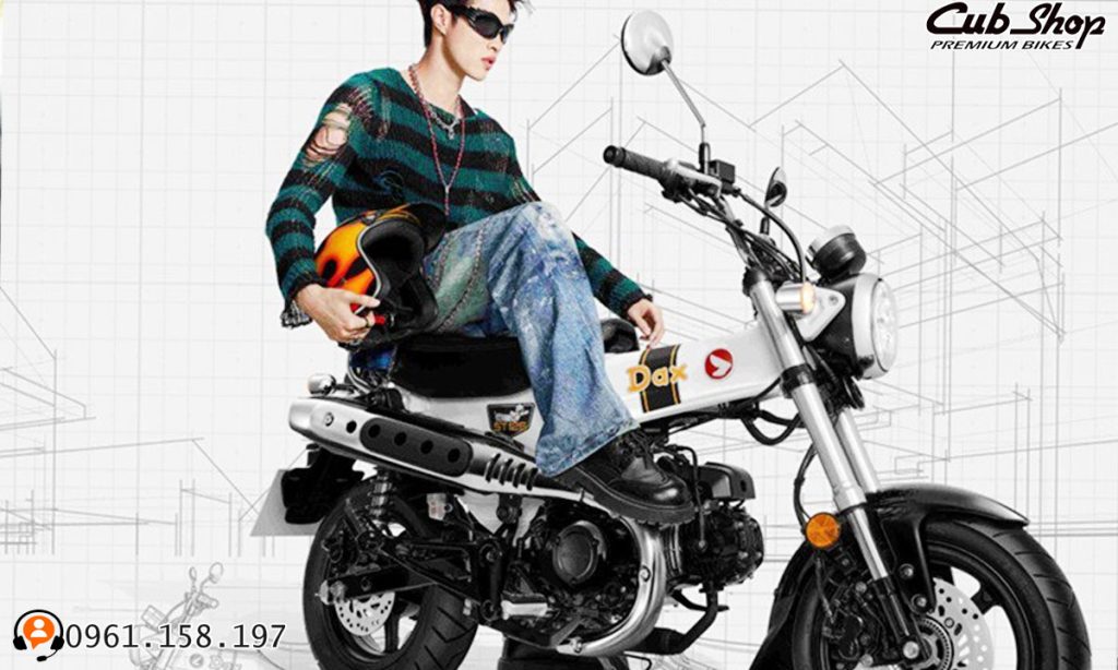 Honda Dax OG White và OG Black