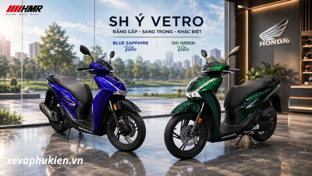 Báo giá SH Ý Vetro Blue