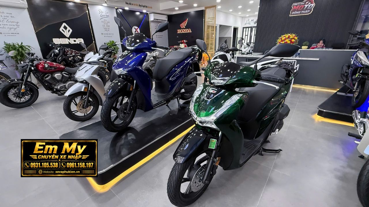 Cửa hàng xe nhập khẩu Moto Đồng Tháp có xe gì?