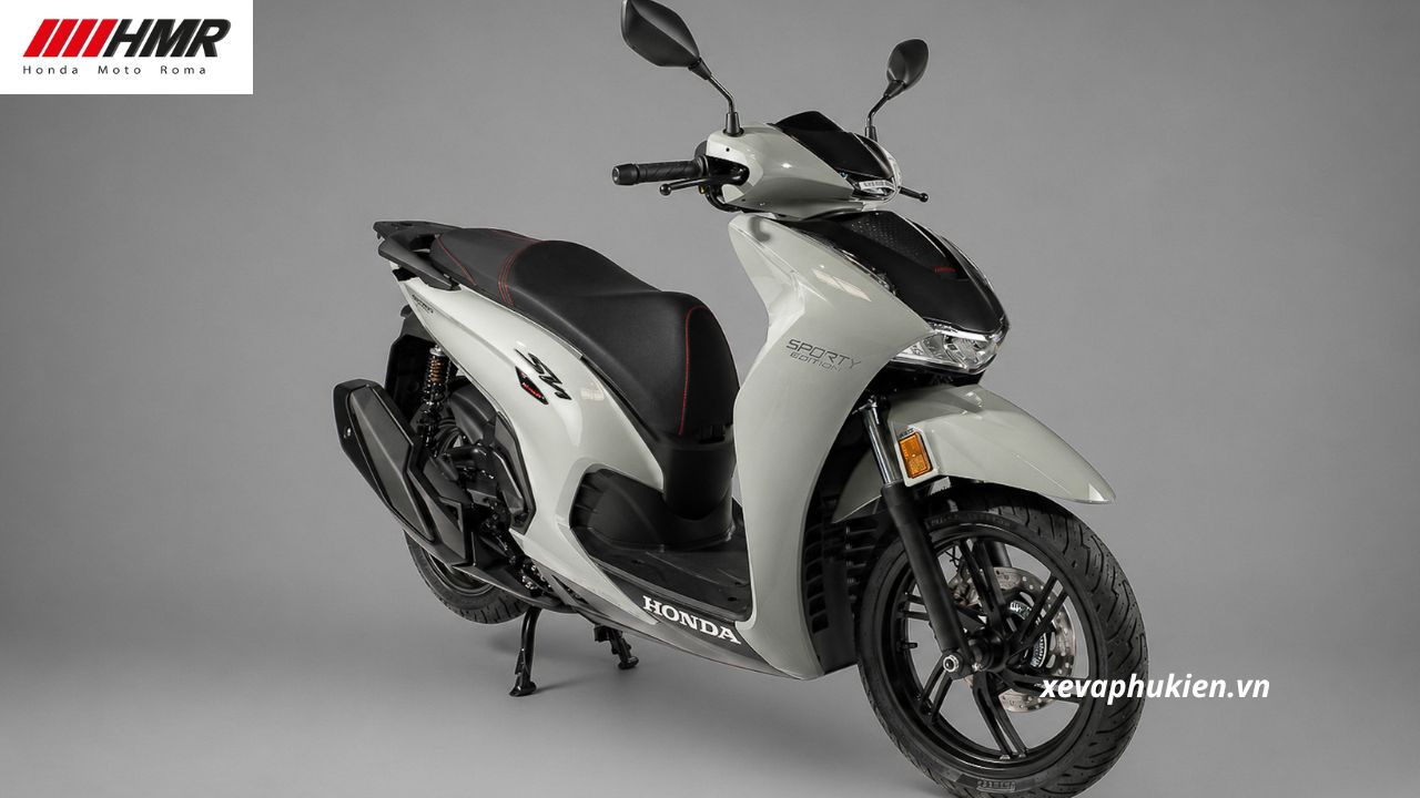 Honda SH350i Ý Sporty Edition màu xám bóng