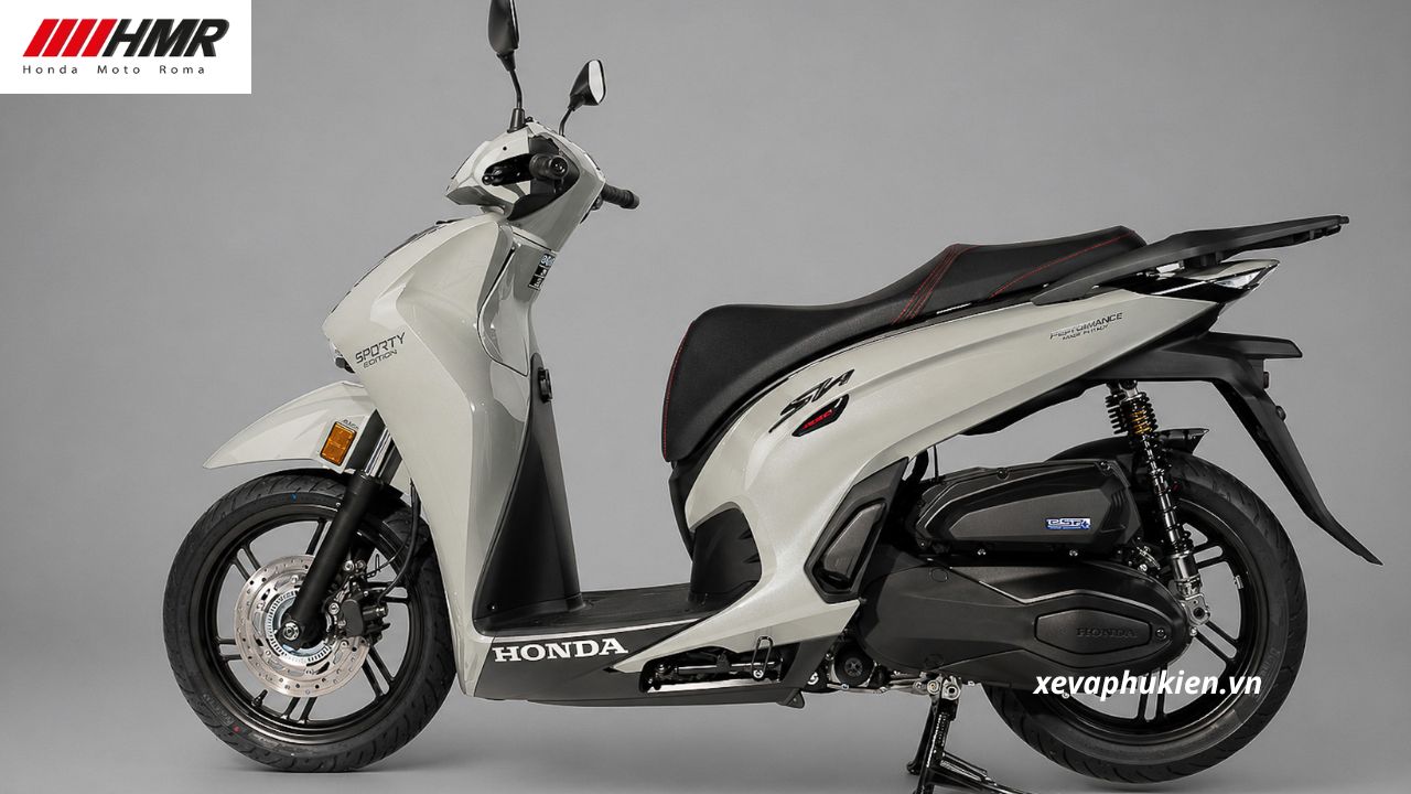 Honda SH350i Ý Sporty Edition màu xám bóng