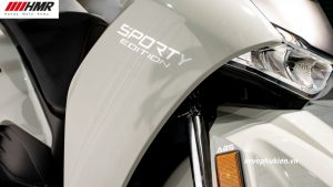Honda SH350i Ý Sporty Edition màu xám bóng