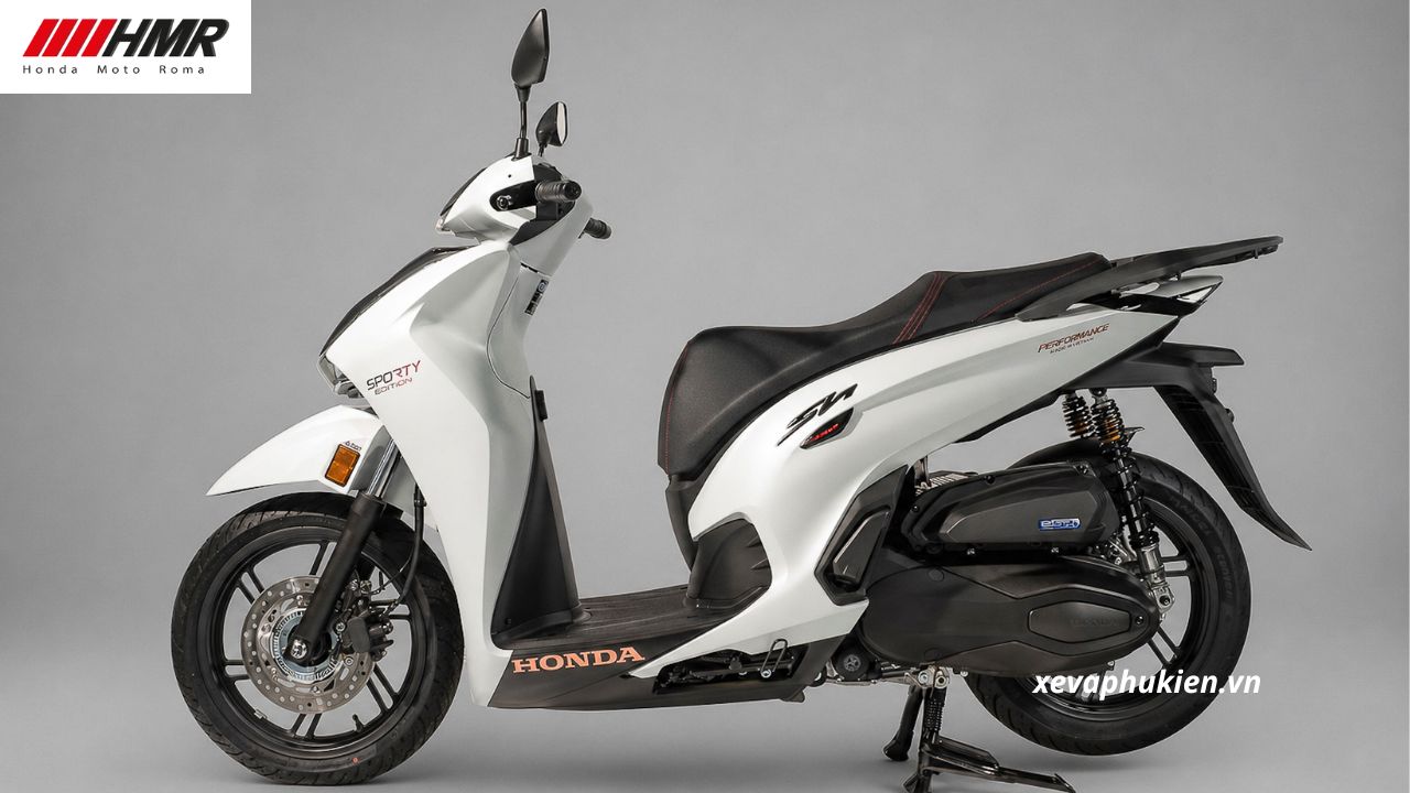 Honda SH350i Sporty Edition màu Trắng nhập Italy