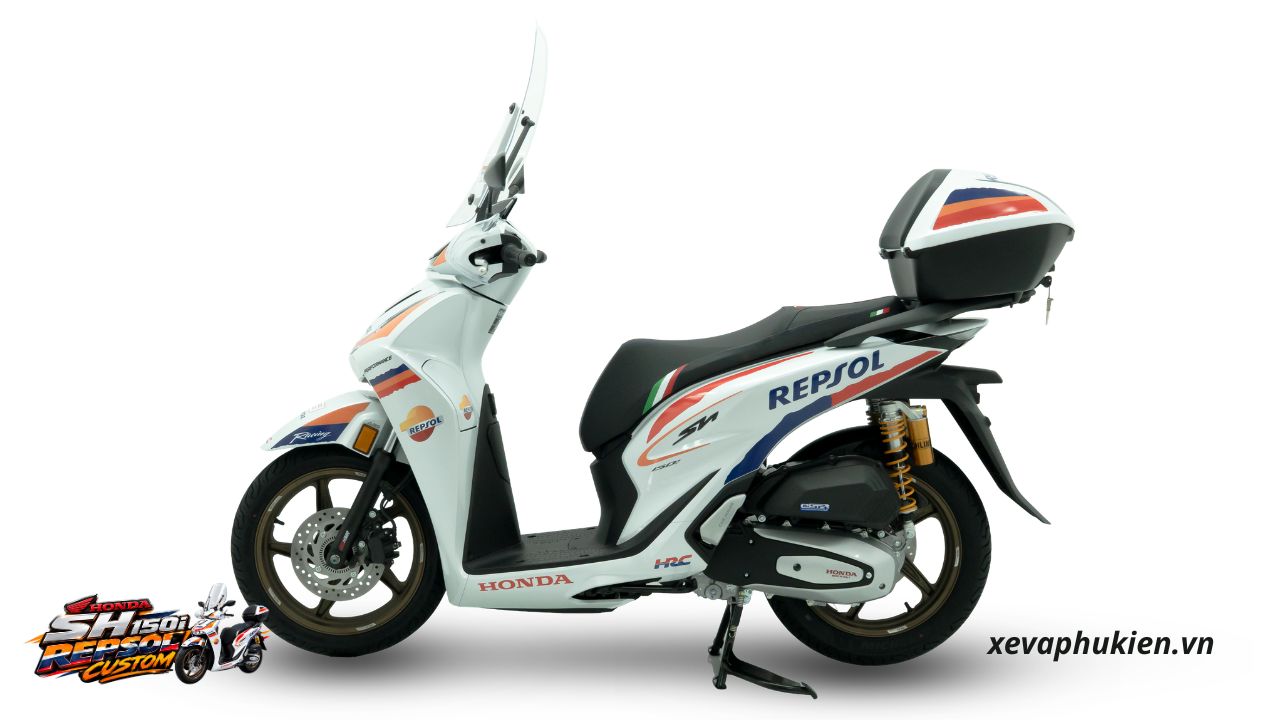 honda-sh150i-repsol-custom-cubhouse-xevaphukien (21) Honda SH 150 Italy Repsol Custom