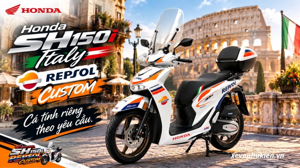 Honda SH 150 Italy Repsol Custom