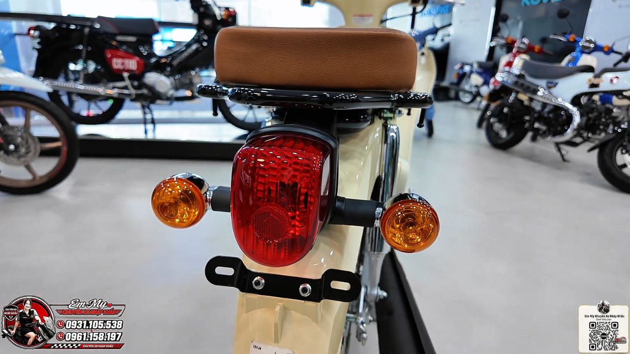 Top 5 phụ kiện nâng tầm Cub 50 nhập Nhật màu Be