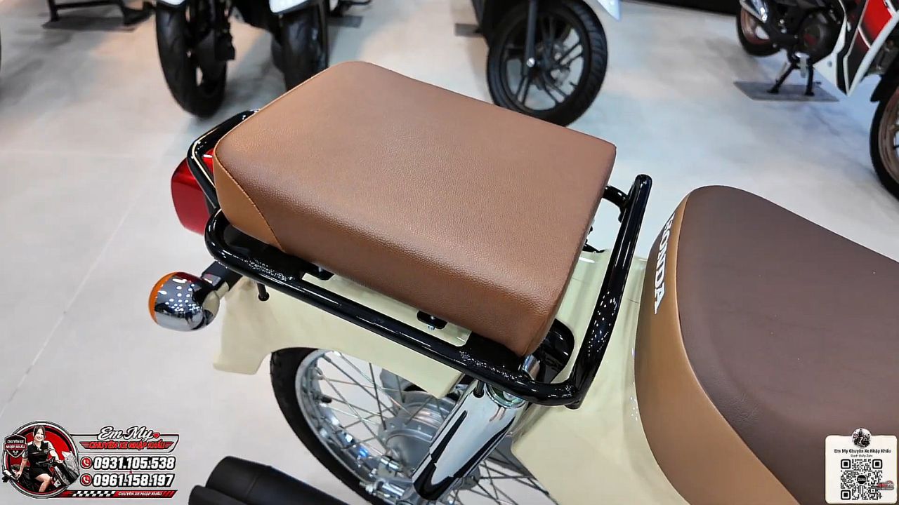 Top 5 phụ kiện nâng tầm Cub 50 nhập Nhật màu Be